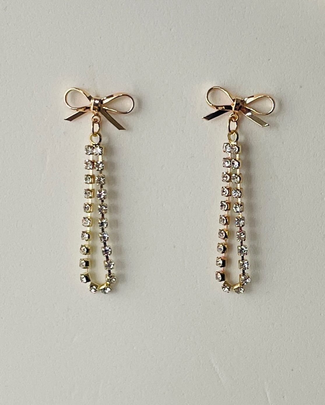 Lauren Bow Earrings