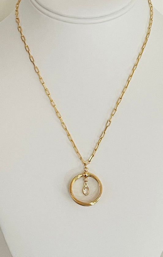 Infinity Drop Necklace