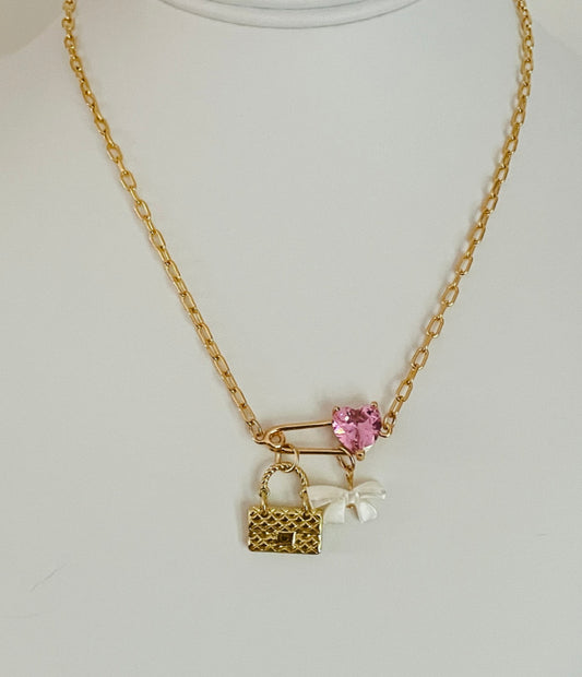 Fashionista Charm Necklace