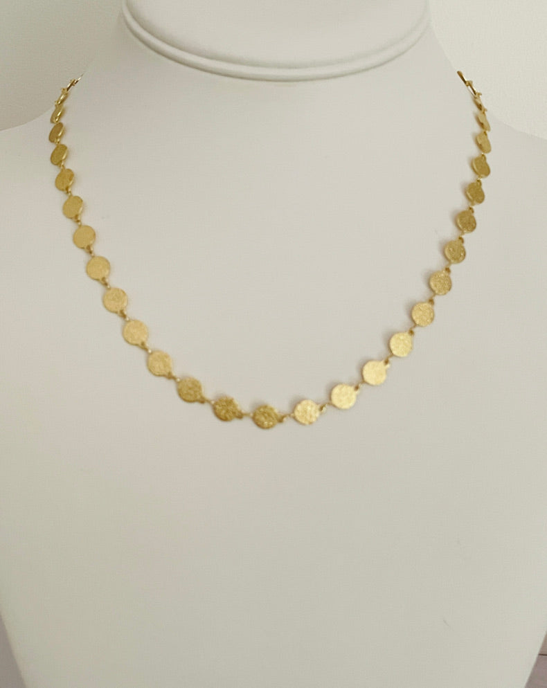 Mini Coin Necklace